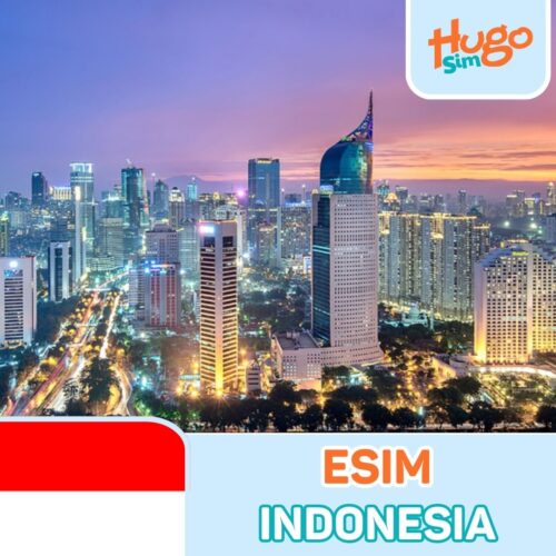 eSIM du lịch Indonesia không giới hạn, giá rẻ - HugoSim