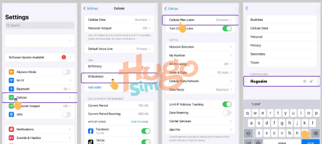 Hướng đẫn cách dùng eSIM trên IPhone cho người mới