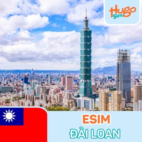 eSIM du lịch Đài Loan không giới hạn, tốc độ cao - HugoSim