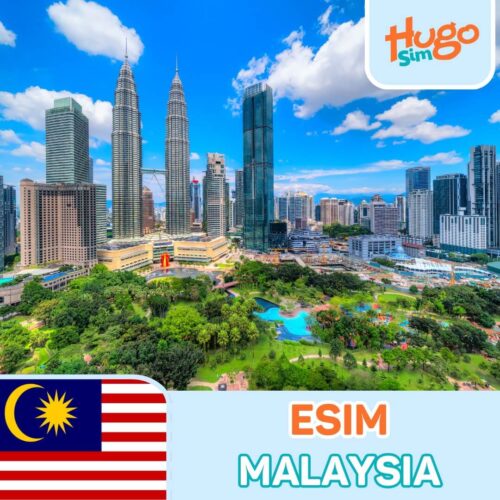 eSIM du lịch Malaysia không giới hạn, tốc độ cao - HugoSim