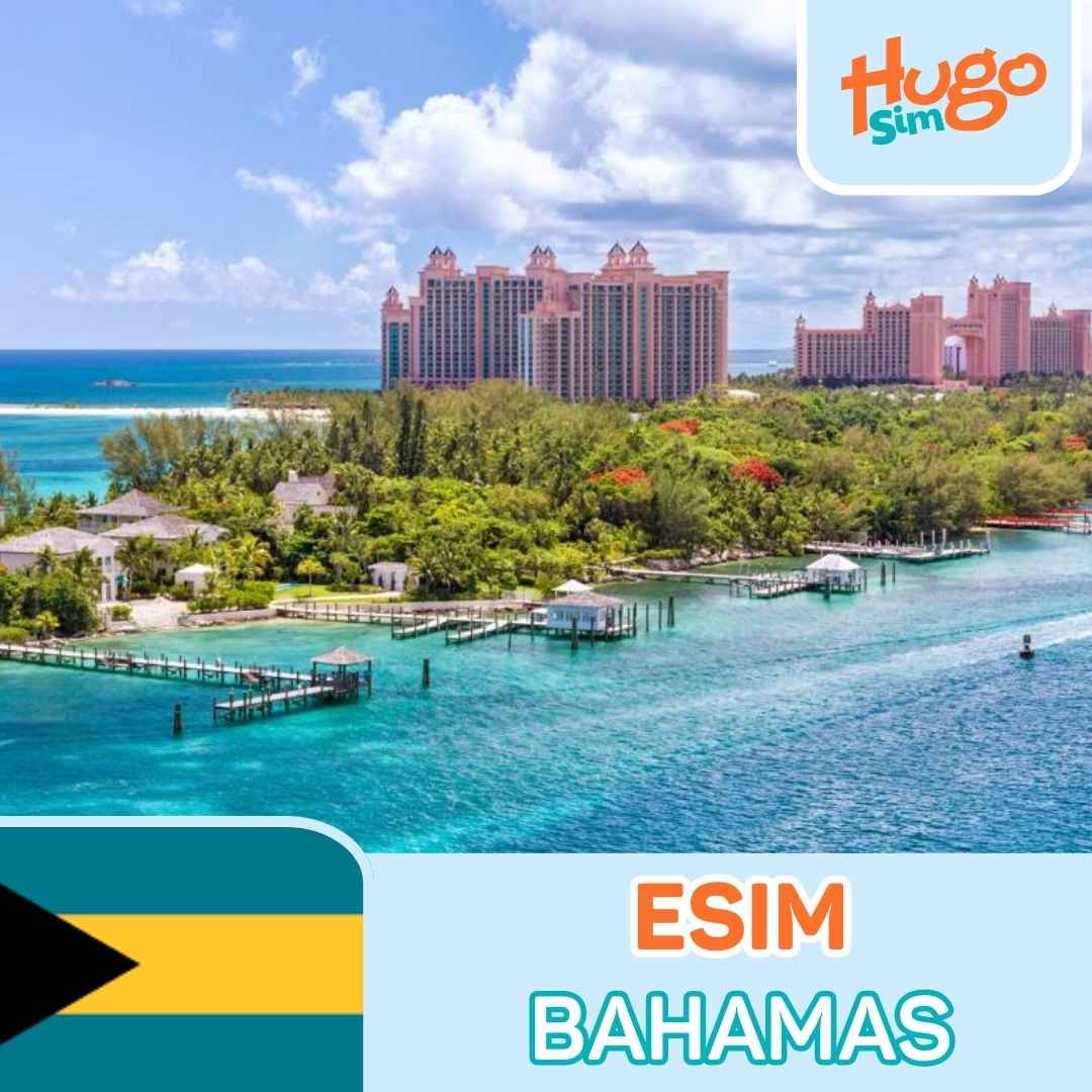 eSIM du lịch Bahamas tốc độ cao, giá rẻ - HugoSim