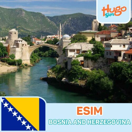 eSIM du lịch Bosnia and Herzegovina giá rẻ - HugoSim