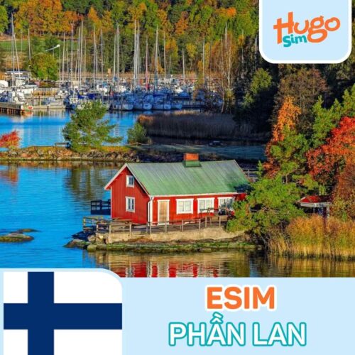 eSIM du lịch Phần Lan không giới hạn giá rẻ, tốc độ cao - HugoSim