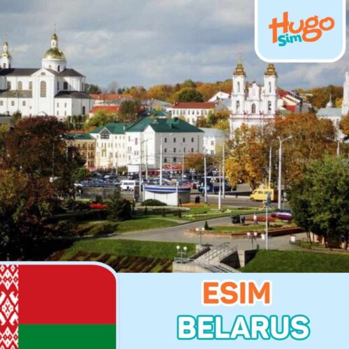 eSIM du lịch Belarus không giới hạn, giá rẻ - HugoSim