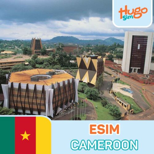 eSIM du lịch Cameroon tốc độ cao, giá rẻ - HugoSim