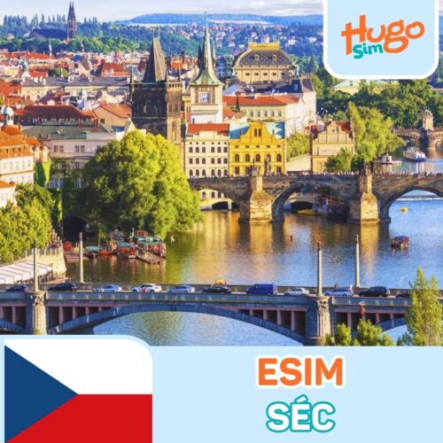 eSIM du lịch Séc không giới hạn, giá rẻ - HugoSim
