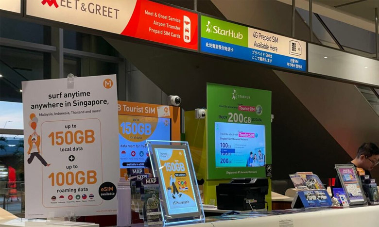 Mua sim du lịch Singapore ở đâu?
