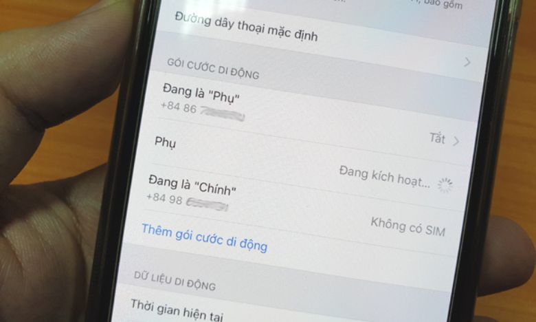 Chuyển đổi eSIM nhiều lần trong ngày