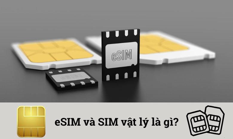 eSIM và sim vật lý