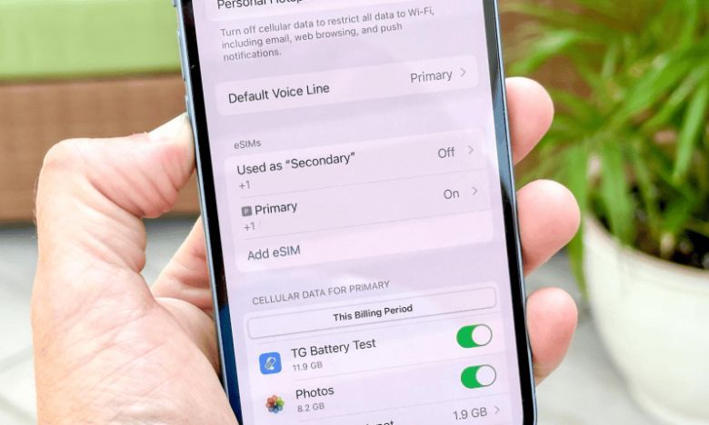 Cài đặt sim