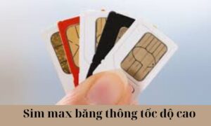 SIM max băng thông tốc độ cao là gì? Có nên chọn?