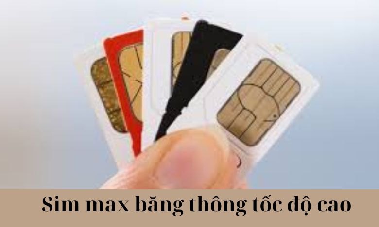 Sim Max băng thông tốc độ cao