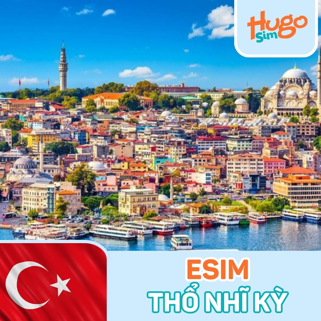 eSIM du lịch Thổ Nhĩ Kỳ