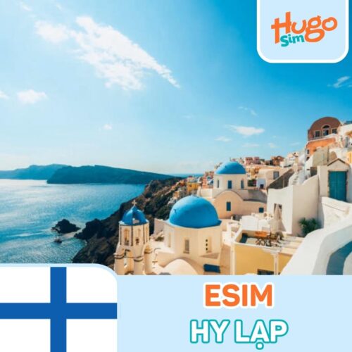 eSIM du lịch Hy Lạp không giới hạn, giá rẻ - HugoSim