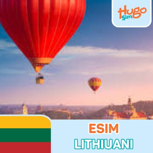 eSIM du lịch Lithuani không giới hạn, giá rẻ - HugoSim