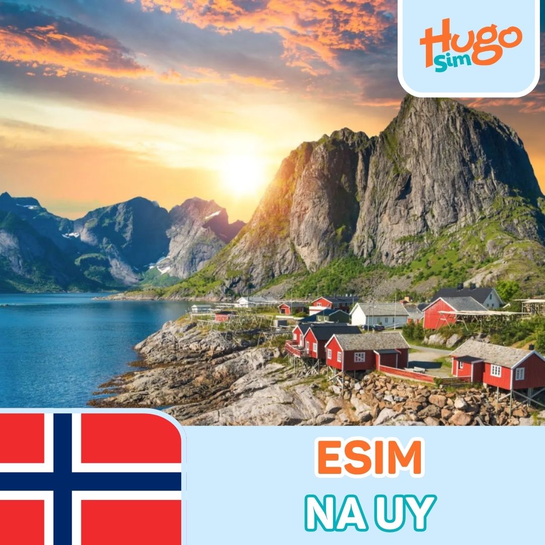 eSIM du lịch Na Uy không giới hạn, giá rẻ - HugoSim