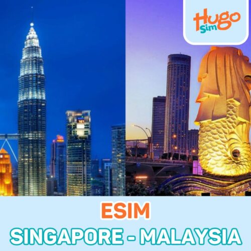 eSIM du lịch Singapore - Malaysia