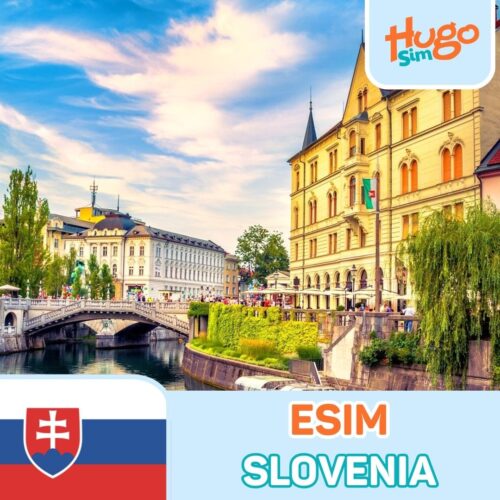 eSIM du lịch Slovenia không giới hạn, giá rẻ - HugoSim