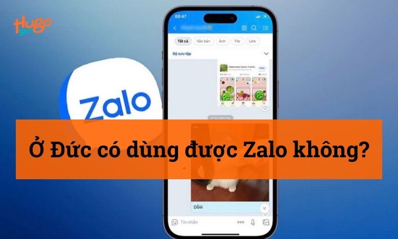 Ở Đức có dùng được Zalo không?