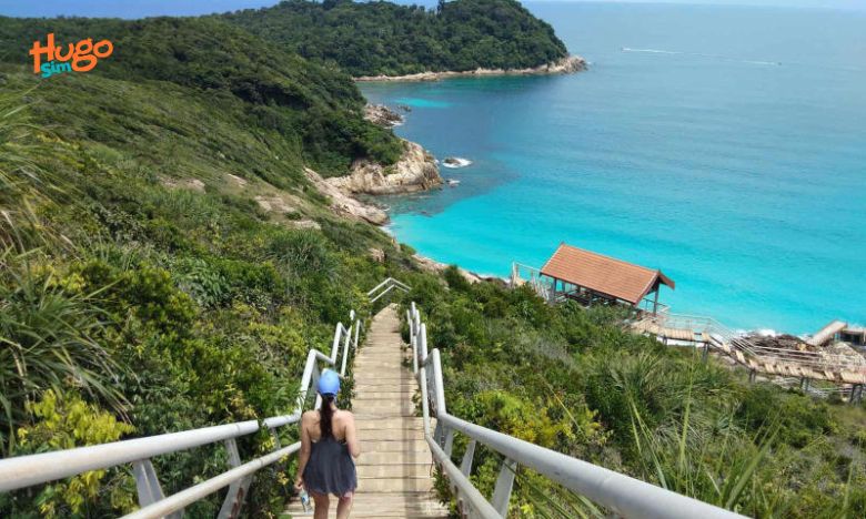 Đảo Perhentian là nơi sóng yếu tại Malaysia