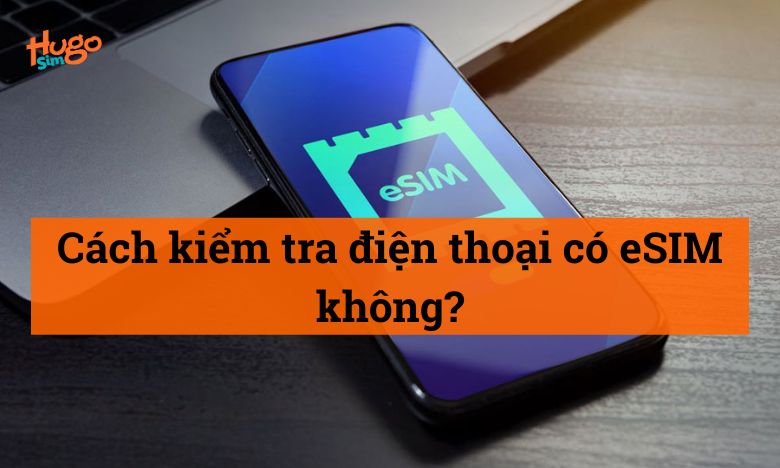 Cách kiểm tra điện thoại có eSIM không