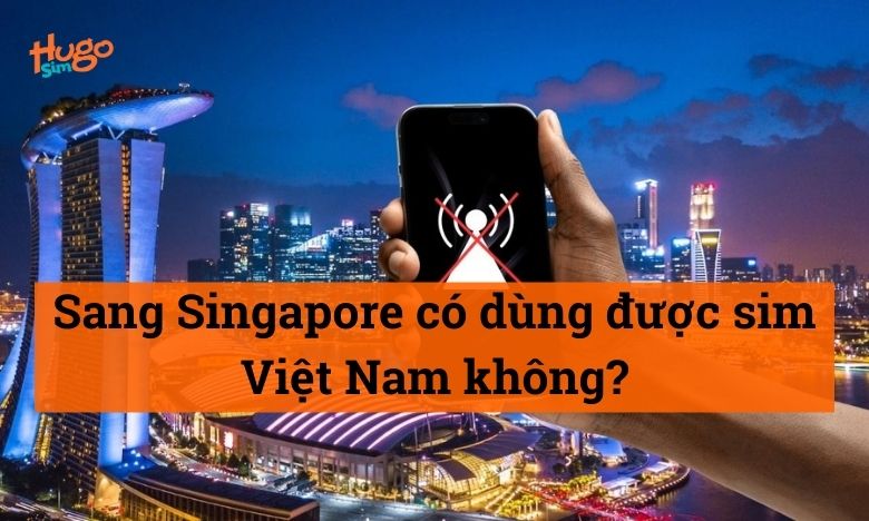 Sang Singapore có dùng được sim Việt Nam không?
