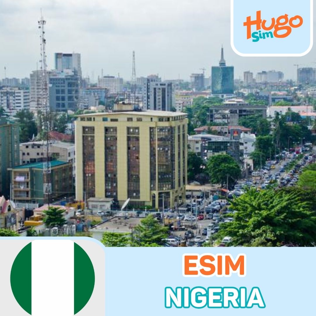 eSIM du lịch Nigeria giá rẻ, không giới hạn