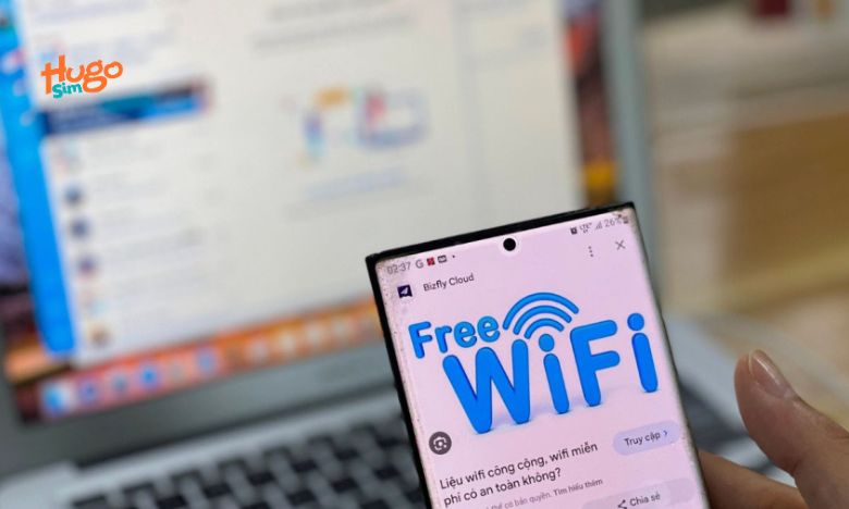 Với eSIM, bạn có internet ngay từ khi máy bay hạ cánh mà không cần tìm quầy thuê wifi hay chờ đợi kết nối.