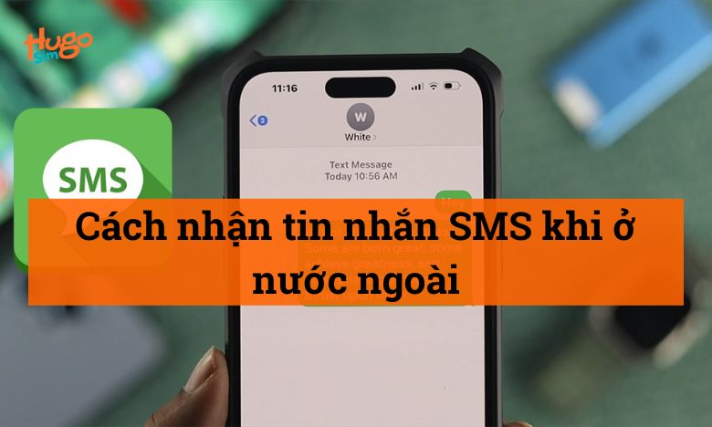 Cách nhận tin nhắn SMS khi ở nước ngoài
