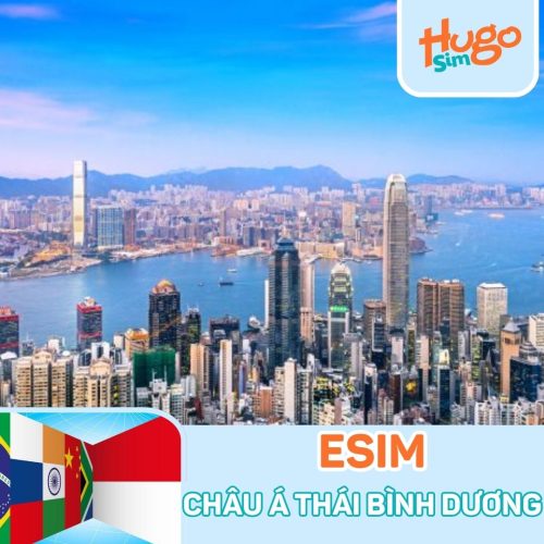 eSIM du lịch Châu Á Thái Bình Dương 15 nước không giới hạn
