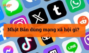 Nhật Bản dùng mạng xã hội gì? HugoSim giải đáp