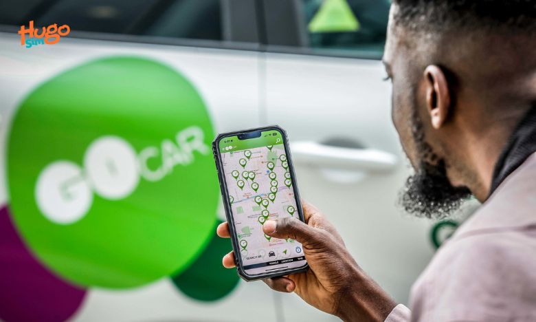 App Gocar đặt xe ở Malaysia
