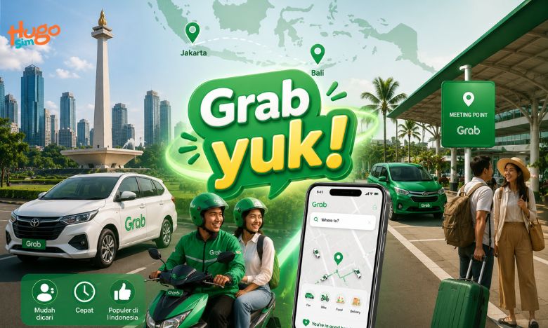 Grab ở Indonesia: Phương Tiện Phổ Biến