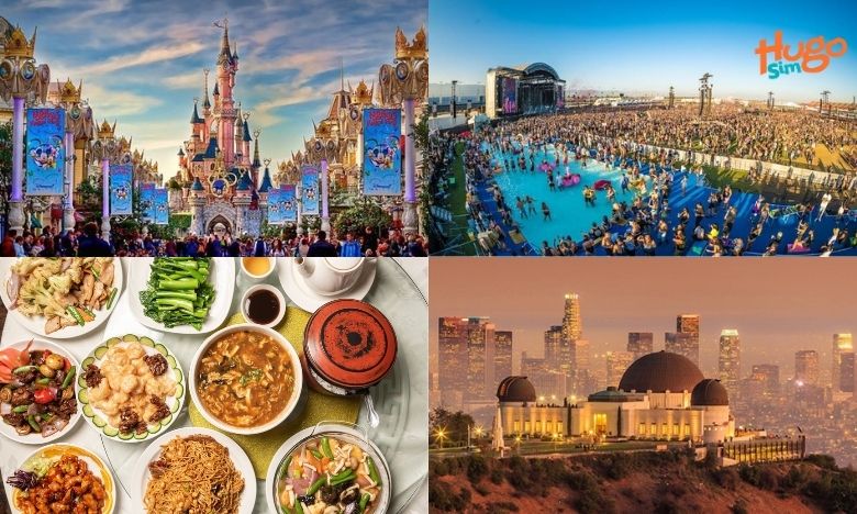 Danh sách điểm đến, trải nghiệm du lịch và ăn uống ở LA