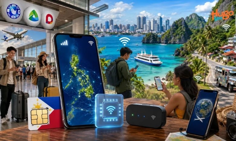 Hướng dẫn chi tiết từng cách kết nối Internet ở Philippines